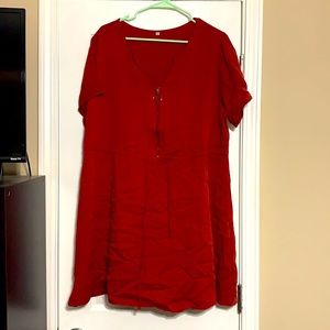 Xl red dress
